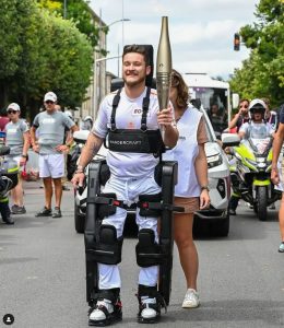 Exoskeleton az olimpián gond nélkül teljesített